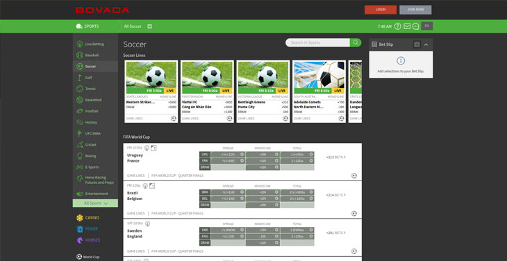 bovada screenshot